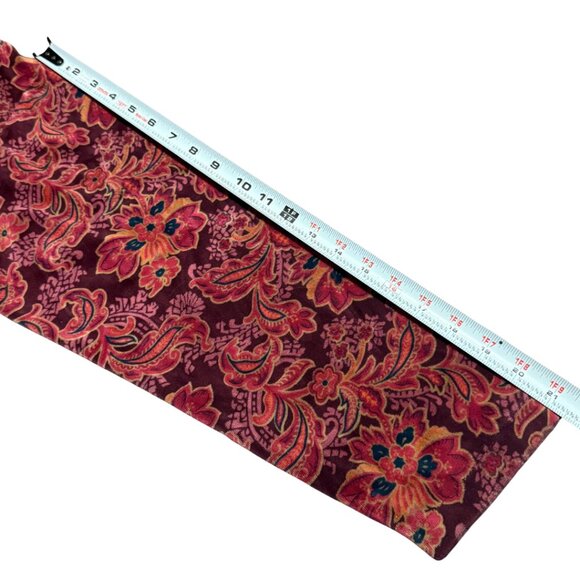 Vintage 1980s LizSport Velour Cowl Neck Top | Large - Picture 9 of 9